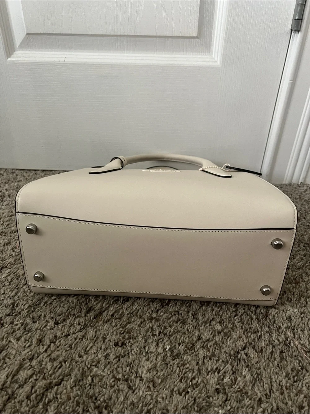 Coach Andrea Carryall bag large bone white color - Picture 3 of 5